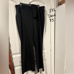 SHEIN Wide Leg Trousers